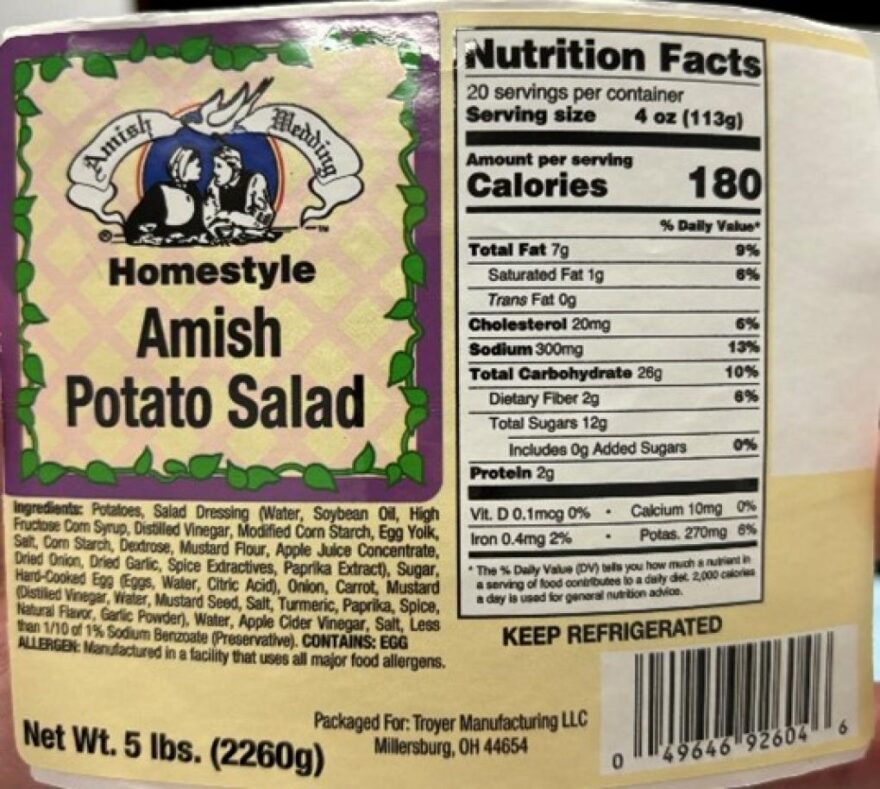 Listeria prompts Herold's Salad Recall Food Poison Journal